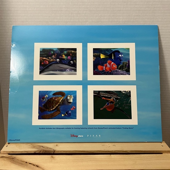 Disney Pixar Finding Nemo 2003 Lithograph Artwork Print Set Limited Edition - Picture 2 of 9
